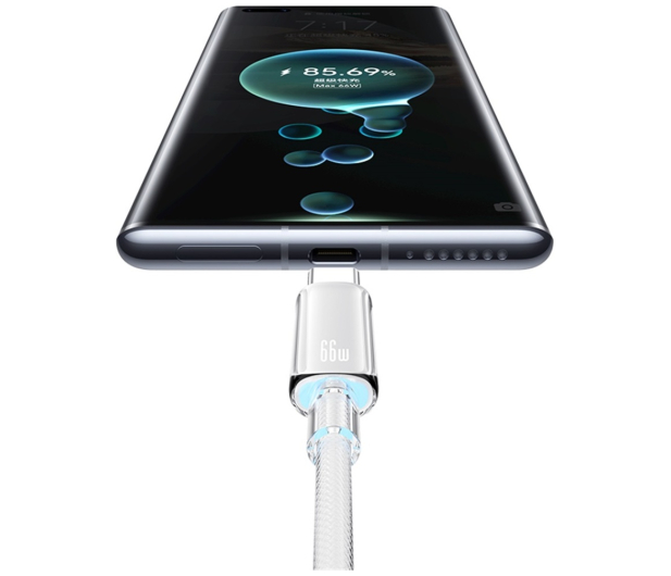 USAMS Kabel US-SJ658 6A USB-A do USB-C 1,2m biały - 1569096 - zdjęcie 8